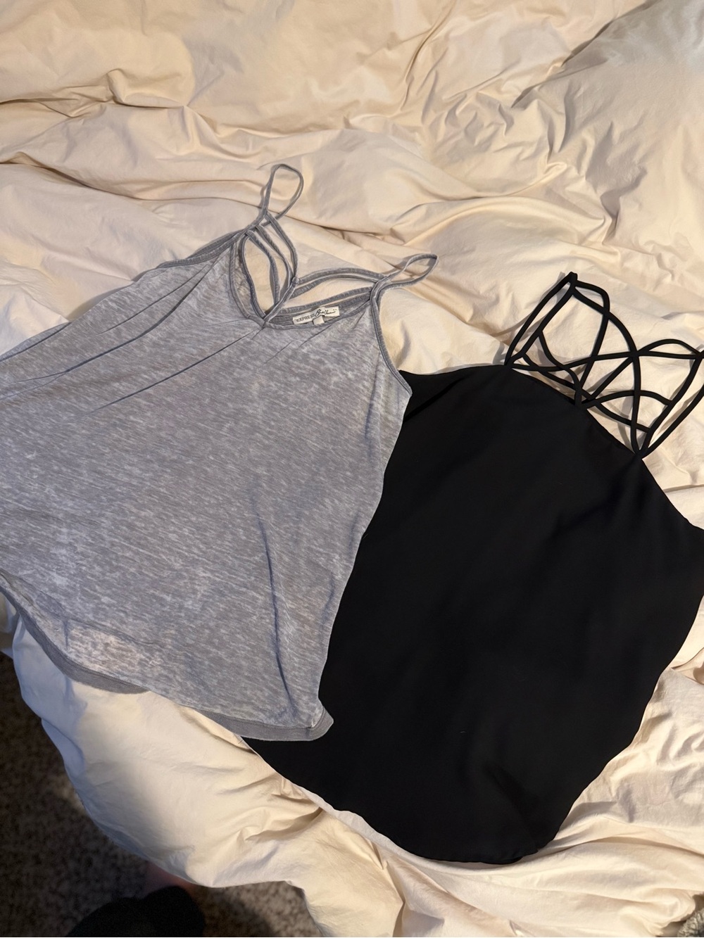 Express strappy tank top bundle.